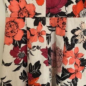 Ann Taylor Sleeveless Floral Frock, Sz 6